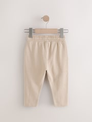 Stone Jersey Pintuck 100% Cotton Trousers (3mths-7yrs) - Image 2 of 5