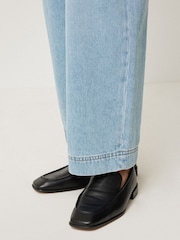 Jigsaw Blue Kensington Barrel Leg Jeans - Image 6 of 7