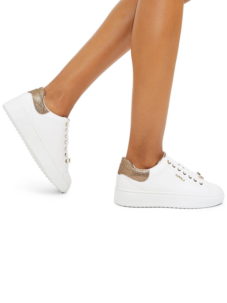 Blanco y dorado - Zapatillas Dream 2 de Carvela - Imagen 1 de 5 Blanco y dorado - Zapatillas Dream 2 de Carvela - Imagen 1 de 5