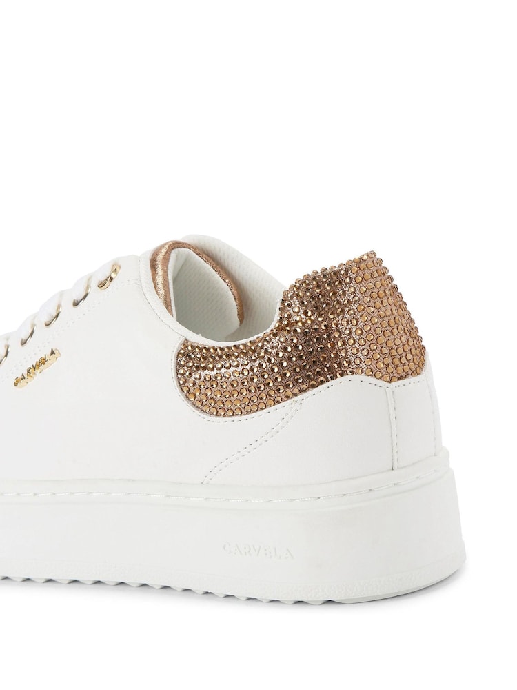 Blanco y dorado - Zapatillas Dream 2 de Carvela - Imagen 5 de 5 Blanco y dorado - Zapatillas Dream 2 de Carvela - Imagen 5 de 5