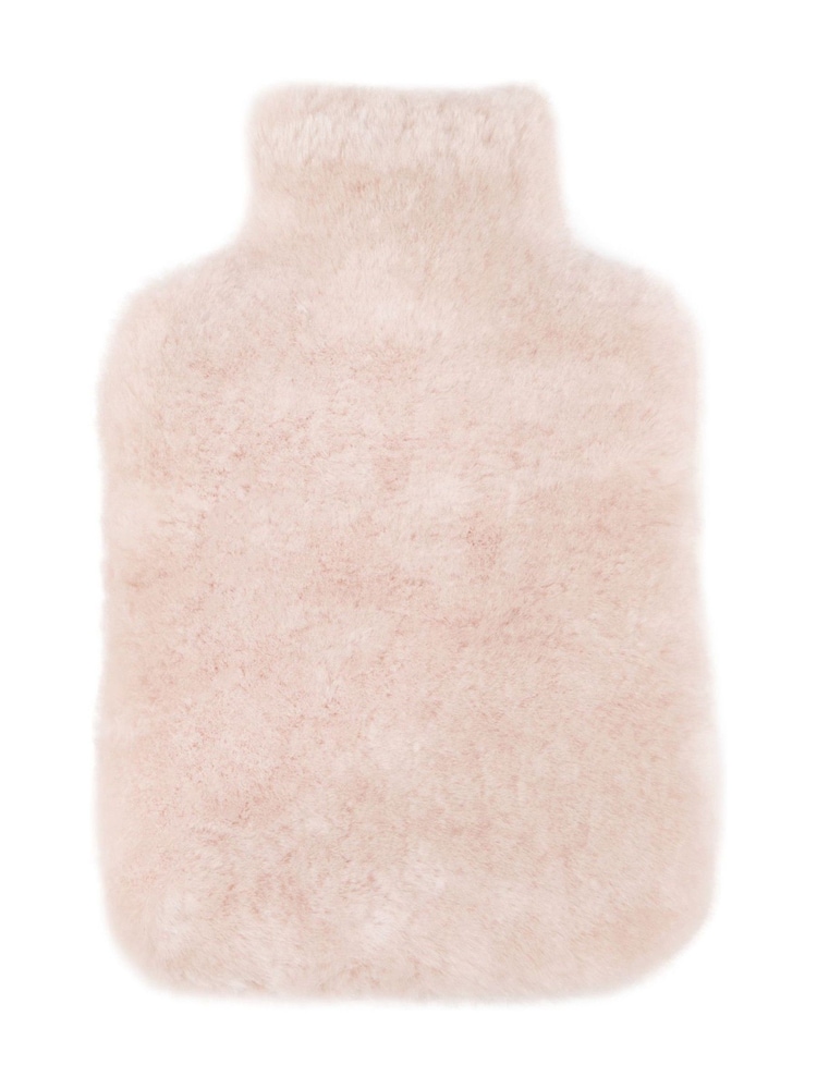 Just Sheepskin Pink Rebecca Hot Water Bottle - Image 2 of 2