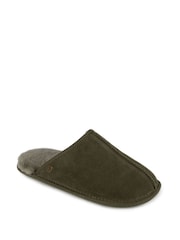 Just Sheepskin Green Mens Donmar Slippers - Image 3 of 5