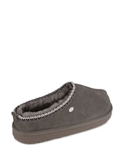 Just Sheepskin Mens Miles Swept Back Mule Slippers - Image 4 of 5
