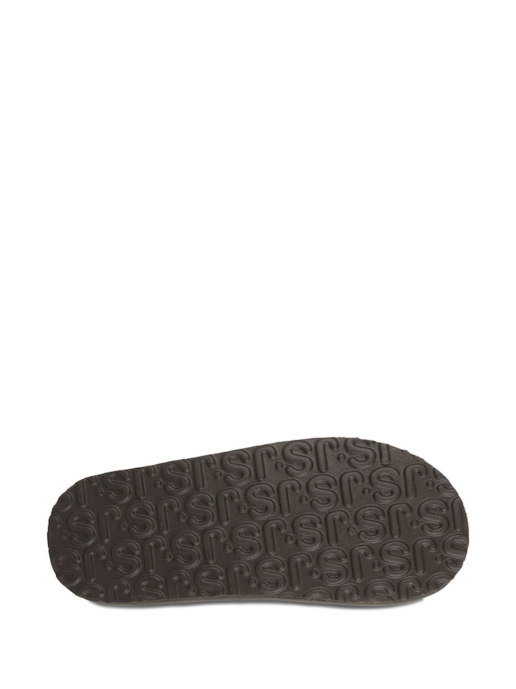 Gris - Just Sheepskin Mens Miles Swept Back Mule Slippers - Imagen 5 de 5 Gris - Just Sheepskin Mens Miles Swept Back Mule Slippers - Imagen 5 de 5