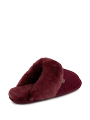 Just Sheepskin Red Ladies Duchess Slippers - Image 3 of 5