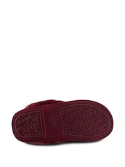 Just Sheepskin Red Ladies Duchess Slippers - Image 5 of 5