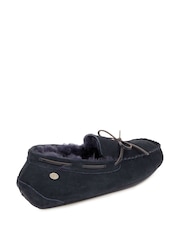 Just Sheepskin Mens Torrington Moccasin Slippers - Image 4 of 5