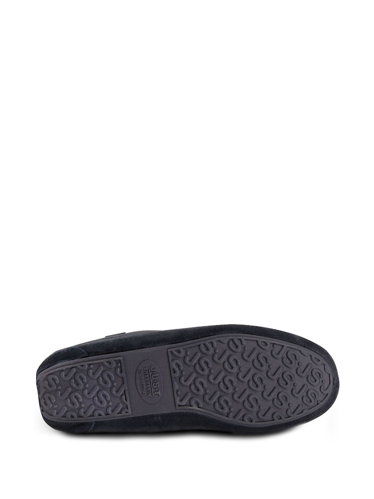 Just Sheepskin Mens Torrington Moccasin Slippers - Image 5 of 5