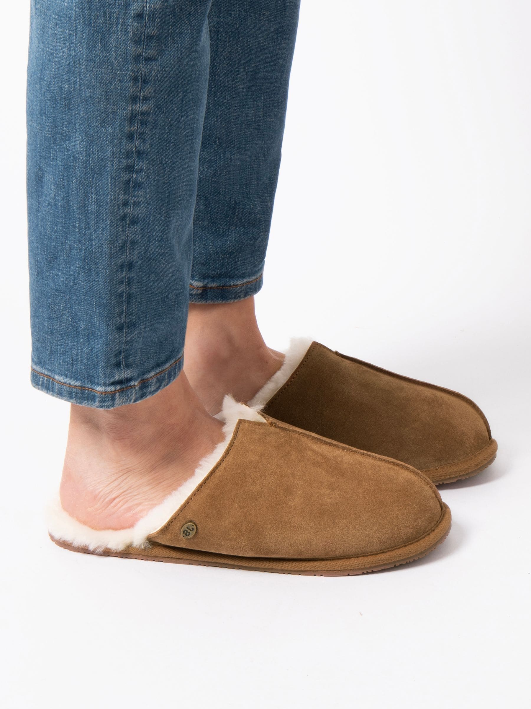 Just Sheepskin Mens Jude Mule Winter Slippers