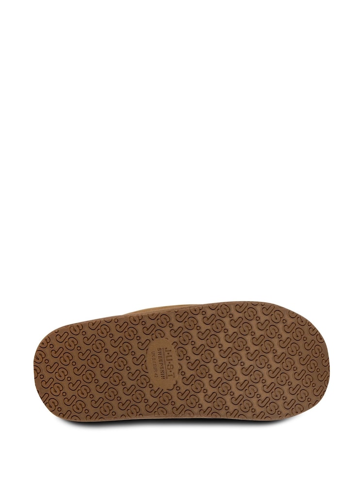 Just Sheepskin Mens Jude Mule Winter Slippers - Image 5 of 5