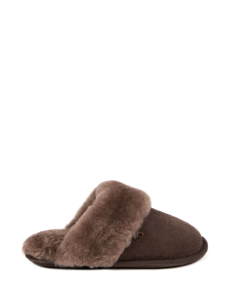 Ladies Duchess Slippers - Image 1 of 5
