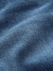 Bleu moyen - Short à tirer Denim (3mths-7yrs) - Image 4 de 4