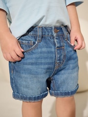 Mid Blue Denim Shorts (3mths-7yrs) - Image 1 of 7