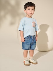 Mid Blue Denim Shorts (3mths-7yrs) - Image 2 of 7