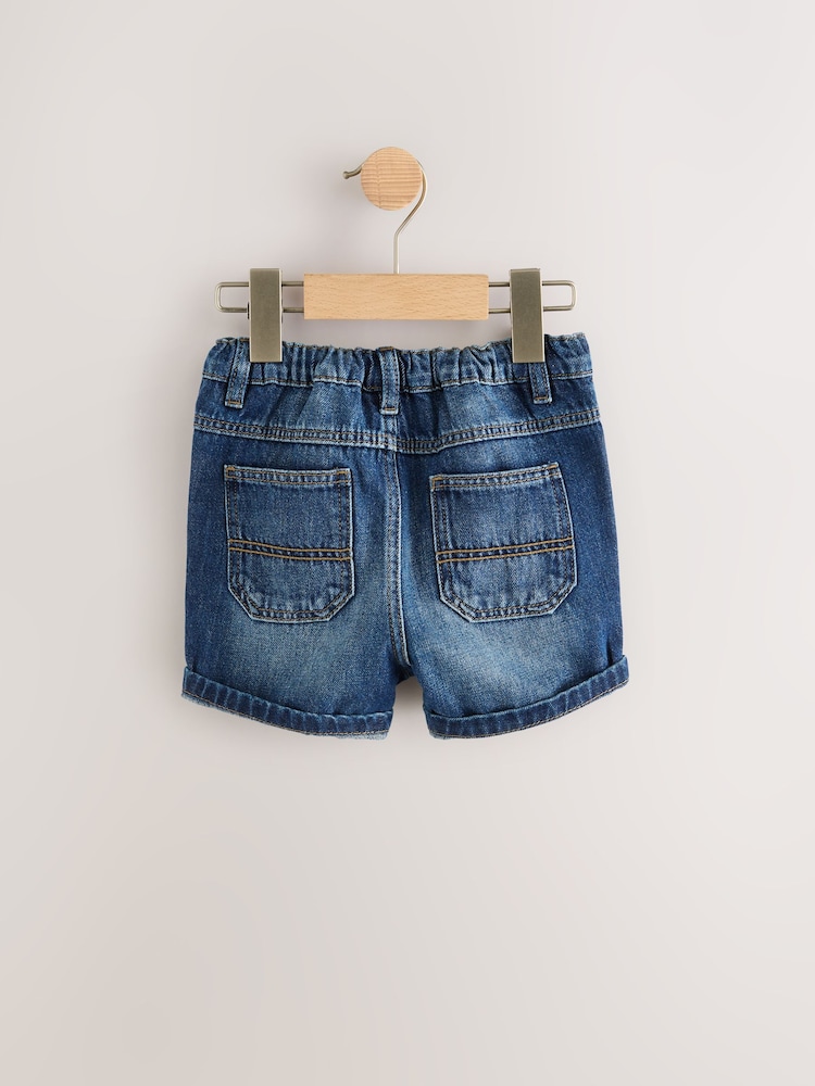 Mid Blue Denim Shorts (3mths-7yrs) - Image 5 of 7
