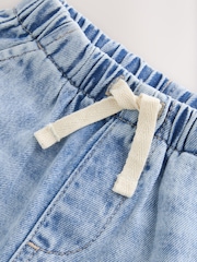 Bleu clair - Short à tirer Denim (3mths-7yrs) - Image 6 de 7