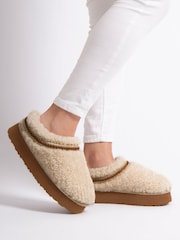 Женские зимние тапочки на платформе Just Sheepskin Miley - Image 1 of 5