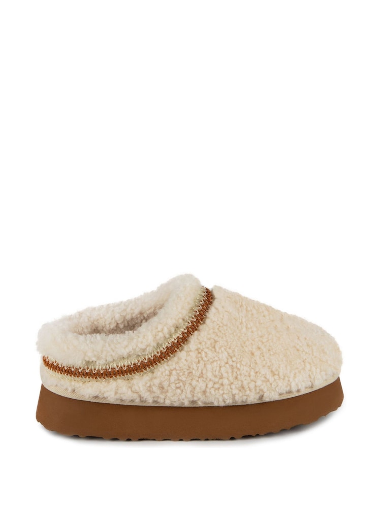 Женские зимние тапочки на платформе Just Sheepskin Miley - Image 2 of 5