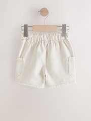 Ecru Denim Cargo Shorts (3mths-7yrs) - Image 6 of 8