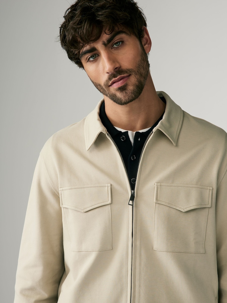 Neutral - Cămașă tip jachetă din tricot - Image 4 of 10