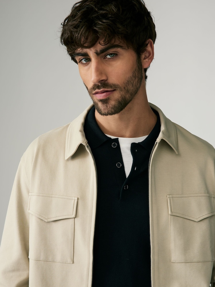Neutral - Cămașă tip jachetă din tricot - Image 6 of 10