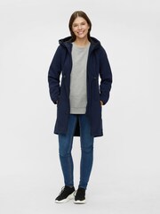 Mamalicious Blue Maternity Multi Function 3 in 1 Jacket - Image 2 of 8