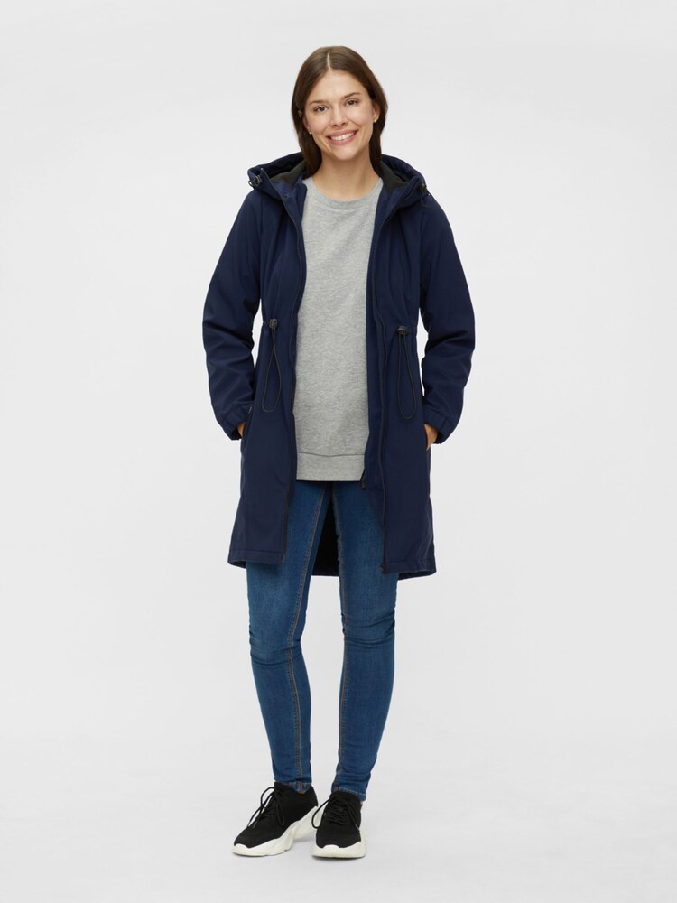 Mamalicious Blue Maternity Multi Function 3 in 1 Jacket - Image 2 of 8