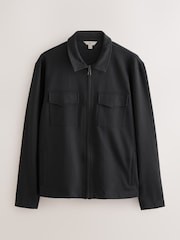 Black/Navy Cotton Blend Jersey Shackets 2 Pack - Image 9 of 13