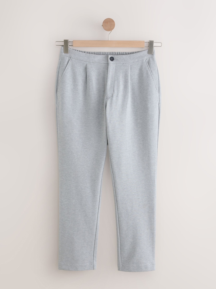 Light Grey Co-ord Jersey Shacket & Trousers 2 Pack Set - Image 9 of 13