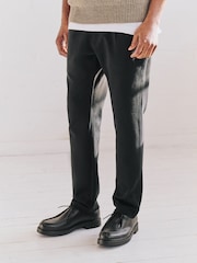 Black/Navy - Regular Fit Jersey Joggers 2 Pack - Image 5 of 13