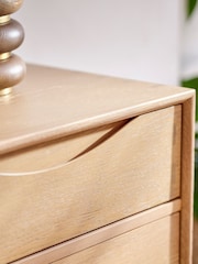 Willis & Gambier Oak Otto Wide 2 Door 3 Drawer Sideboard - Image 4 of 10