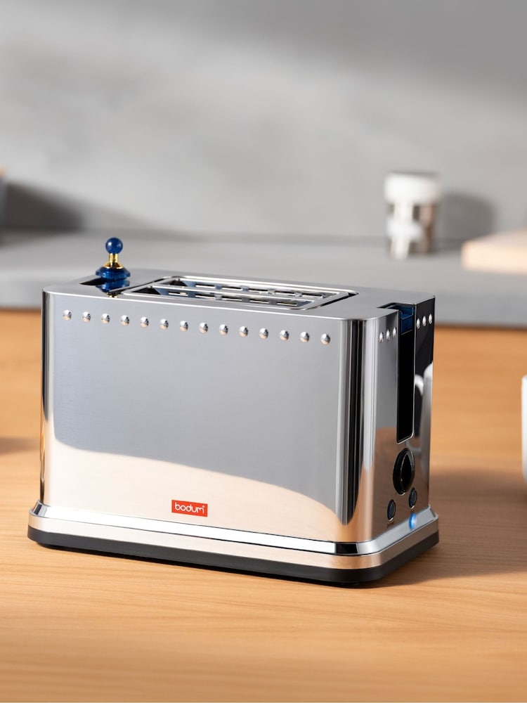 Bodum Chrome Ottoni 2 Slice Toaster - Image 1 of 5 Bodum Chrome Ottoni 2 Slice Toaster - Image 1 of 5