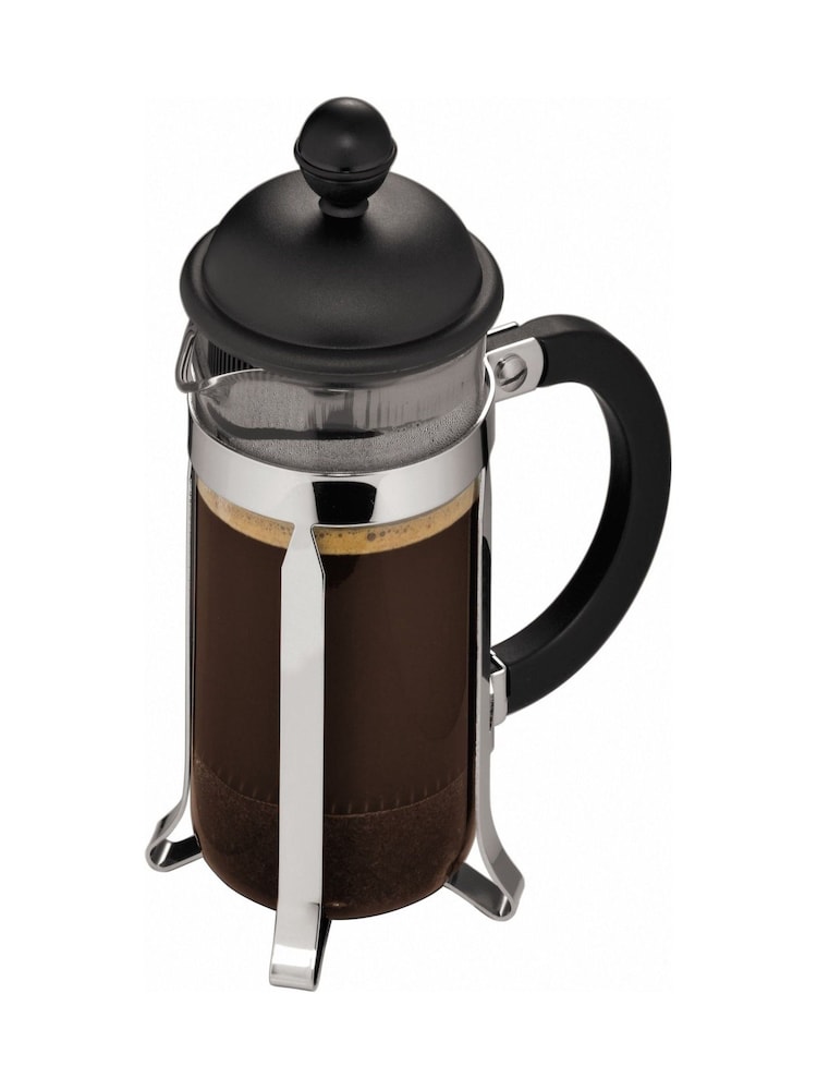 Bodum Black Caffettiera French Press Coffee Maker With Plastic Lid 3 Cup 12oz - Image 2 of 4 Bodum Black Caffettiera French Press Coffee Maker With Plastic Lid 3 Cup 12oz - Image 2 of 4