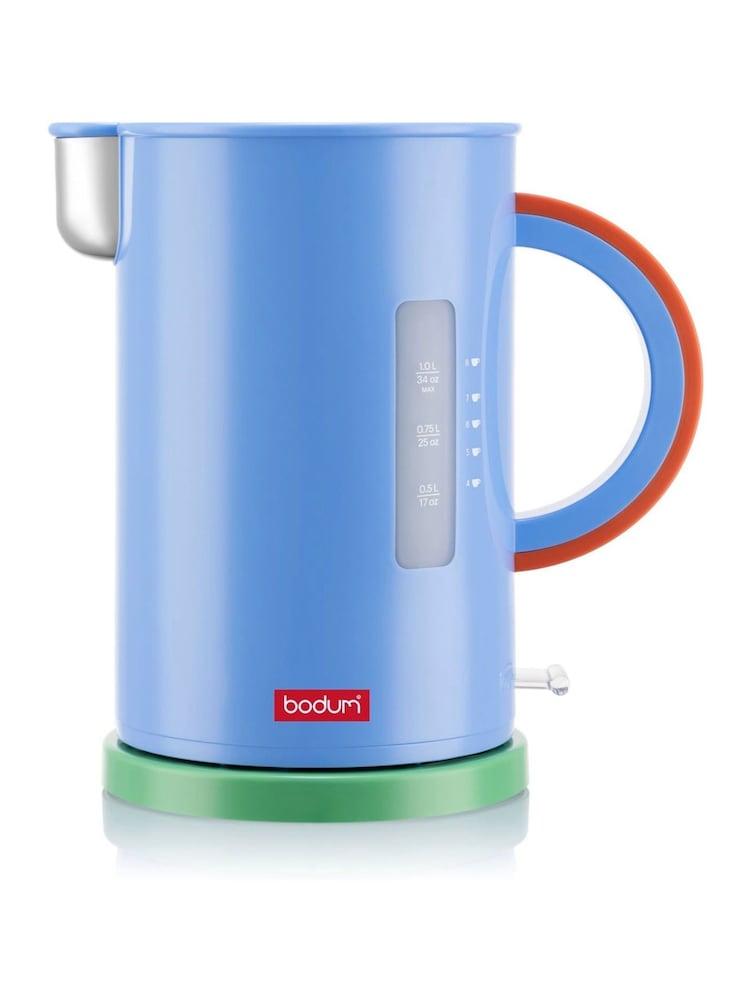 Bodum Blue Mix ETTORE Electric Water Kettle 1.0L - Image 2 of 4 Bodum Blue Mix ETTORE Electric Water Kettle 1.0L - Image 2 of 4