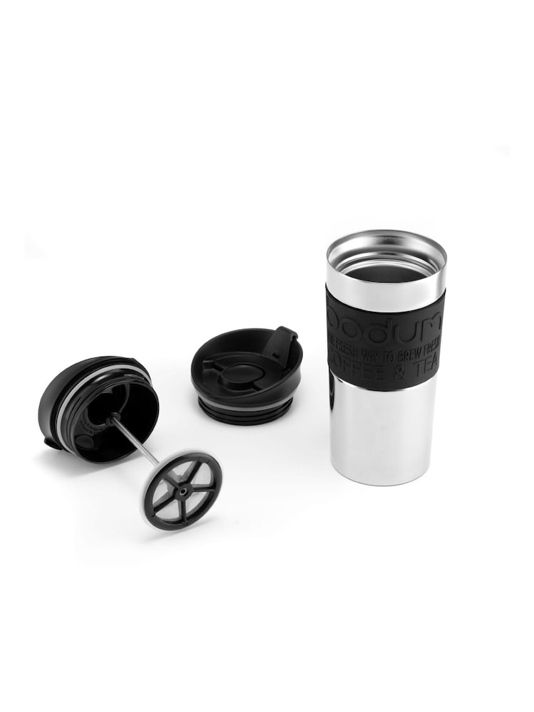 Bodum Black Small Travel Press Vacuum Coffee Maker 0.35L - Image 2 of 6 Bodum Black Small Travel Press Vacuum Coffee Maker 0.35L - Image 2 of 6