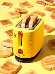 Bodum Yellow Disney Mickey BISTRO 2 Slice Toaster - Image 1 of 4