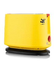 Bodum Yellow Disney Mickey BISTRO 2 Slice Toaster - Image 2 of 4