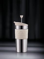 Bodum Off white Small Travel Press Vacuum Coffee Maker 0.35L - Image 1 of 3