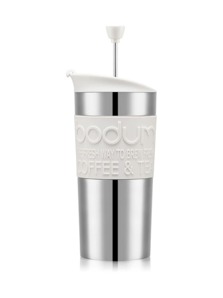 Bodum Off white Small Travel Press Vacuum Coffee Maker 0.35L - Image 2 of 3 Bodum Off white Small Travel Press Vacuum Coffee Maker 0.35L - Image 2 of 3