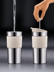 Bodum Off white Small Travel Press Vacuum Coffee Maker 0.35L - Image 3 of 3