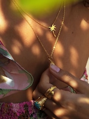 Ottoman Hands Gold Feather Ring - Larawan 4 ng 6