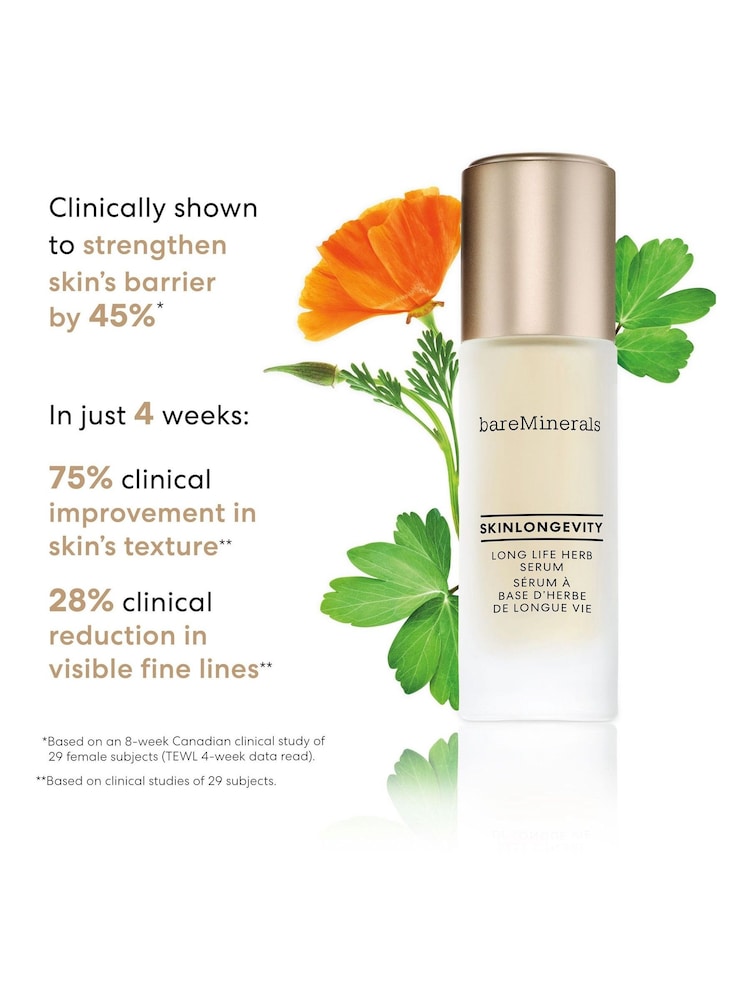 bareMinerals Skinlongevity Serum - Image 1 of 4 bareMinerals Skinlongevity Serum - Image 1 of 4