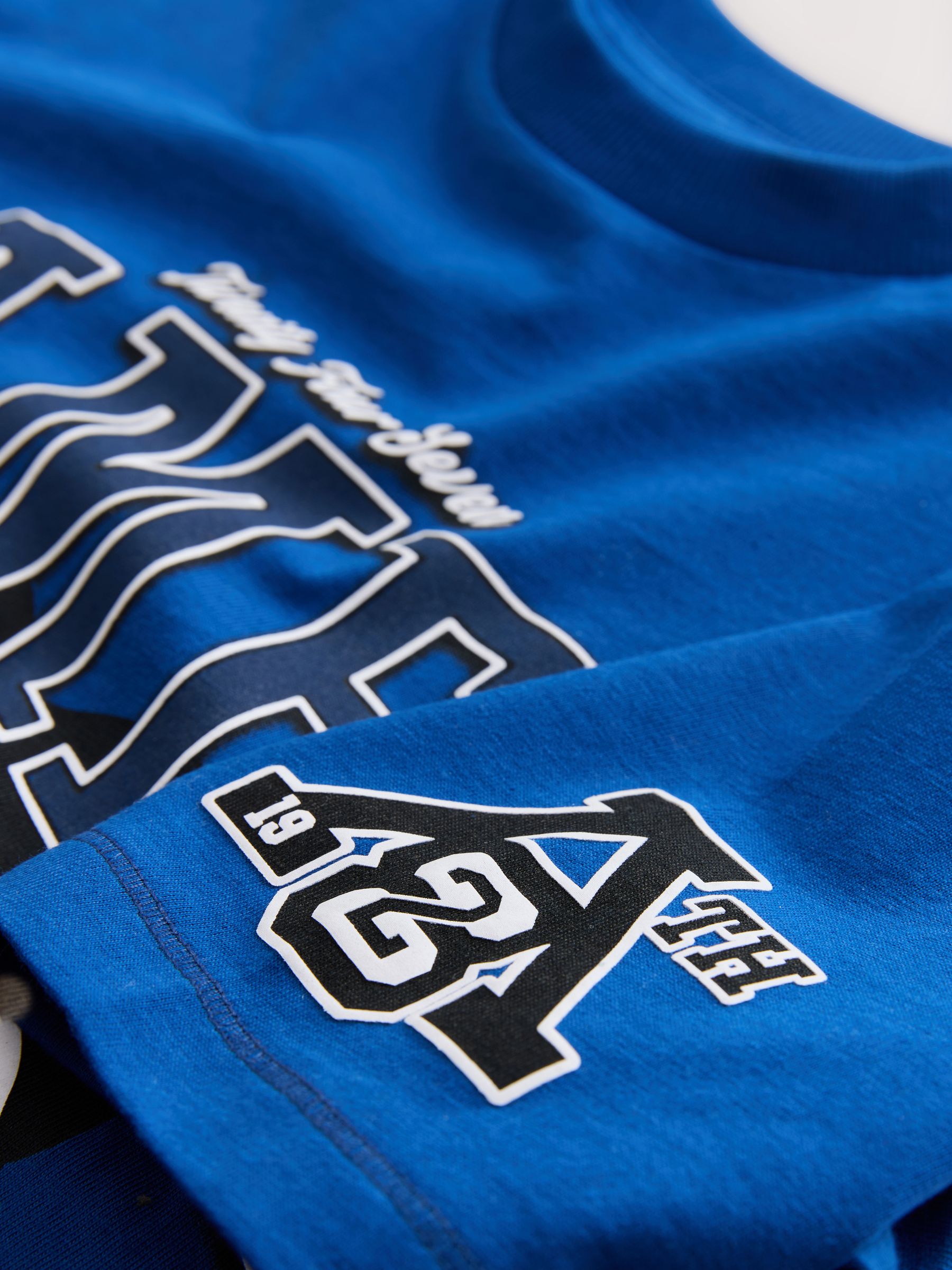 Next：日本 コバルトブルー コントローラー - 半袖 グラフィック T