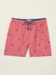 Pink Sea Life Embroidered - FatFace Swim Shorts - Imagen 6 de 6