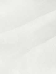 White Signature 100% Linen Long Sleeve Shirt - Image 8 of 9