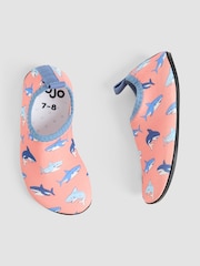 JoJo Maman Bébé Shark Anti-Slip Swim Shoes - Image 1 of 3