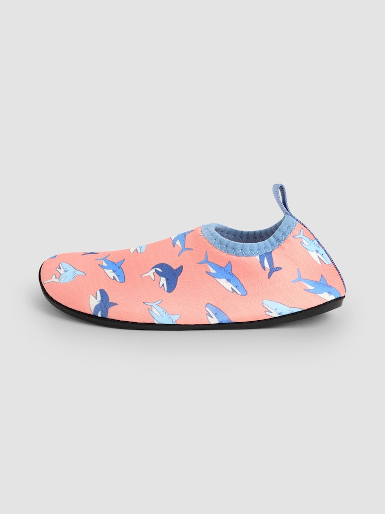 JoJo Maman Bébé Shark Anti-Slip Swim Shoes - Image 3 of 3