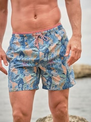 FatFace Trevose Multi MCS Swim Shorts - Image 4 of 5