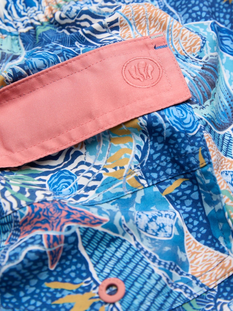 FatFace Trevose Multi MCS Swim Shorts - Image 5 of 5