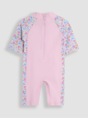 JoJo Maman Bébé Strawberry Floral Sun Protection Suit - Image 2 of 3